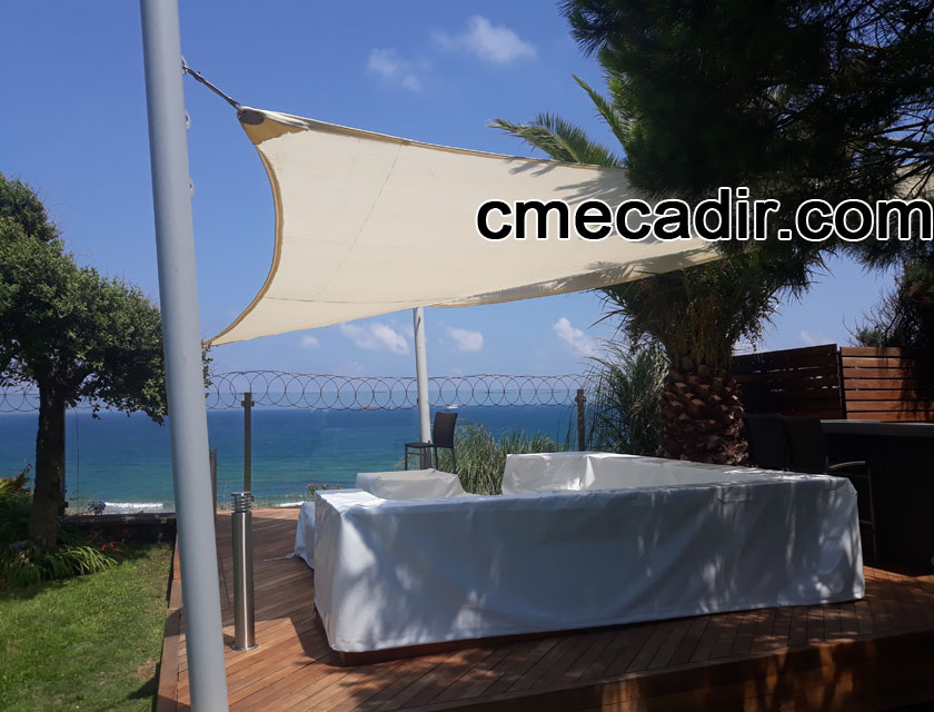 Gölgeleme amaçlı yarasa çadırı