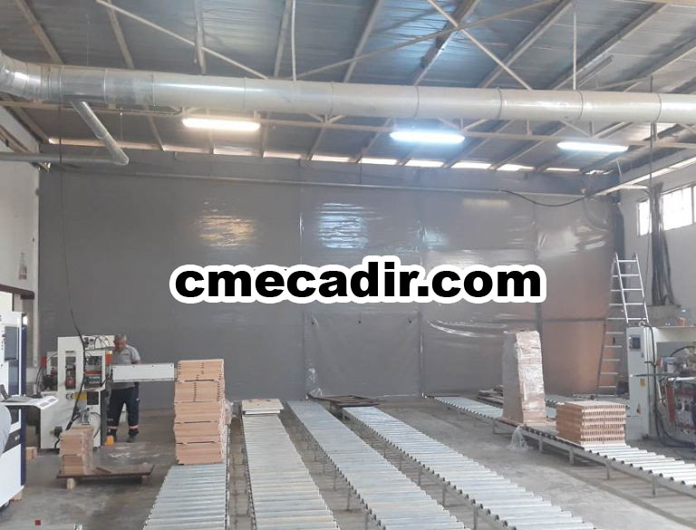 fabrika ara bölme brandası