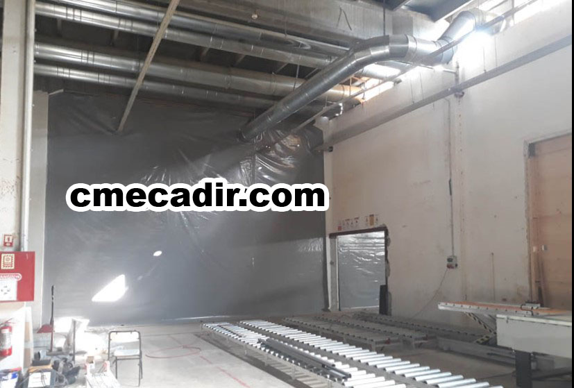 fabrika ara bölme brandası