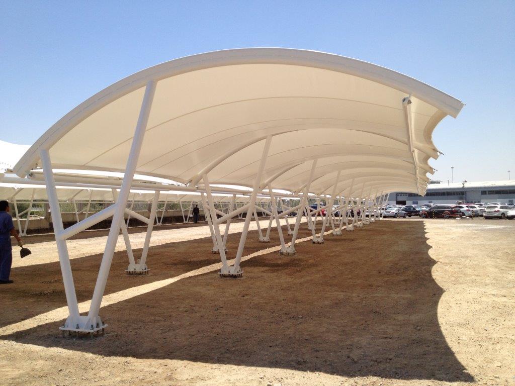 Otopark Çadırı Beyaz Renk