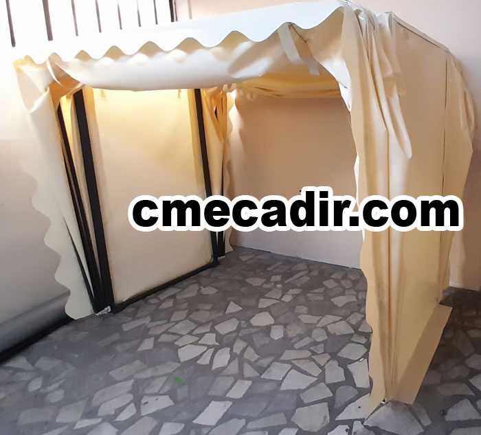 Portatif Garaj Katlanmış Hali