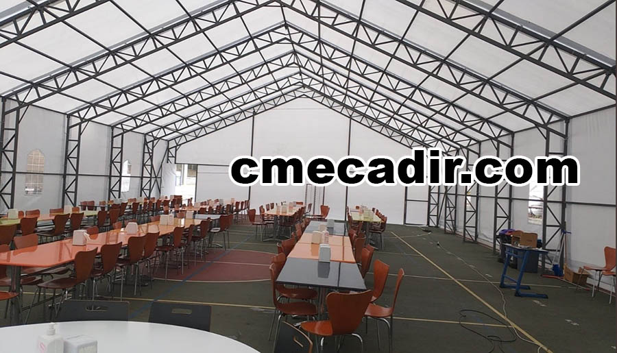 Irmak Okulları Yemekhane Çadırı