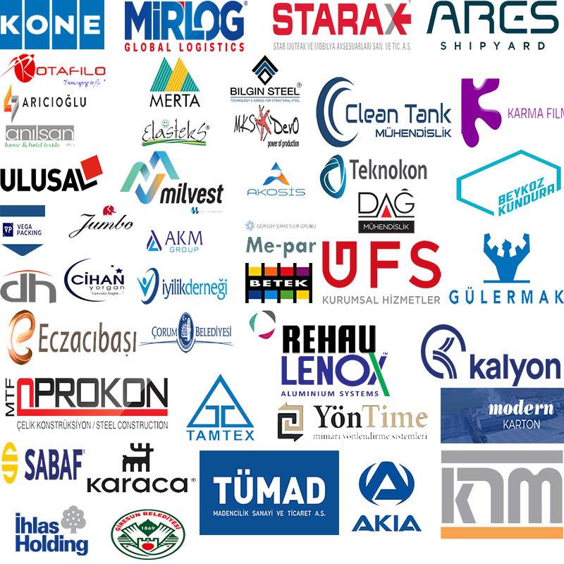 referanslarımızdan bazıları